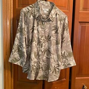 Leaves Women’s 3/4 Length sleeves Shirt